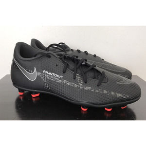 Nike Phantom GT2 FG/MG Soccer Cleats Shadow Pack Black Red | Men's Size 9 NEW